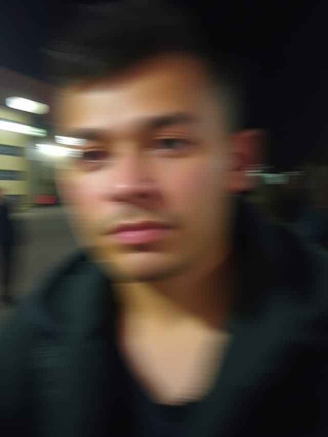 Blurry photo