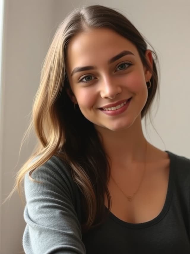 Chest-up portrait