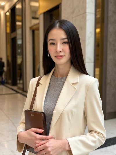实景职业照 female